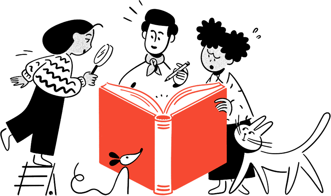 Help Center Contact Illustration