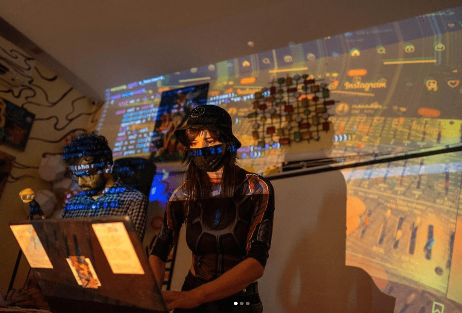 Char at work. Image from Instagram.