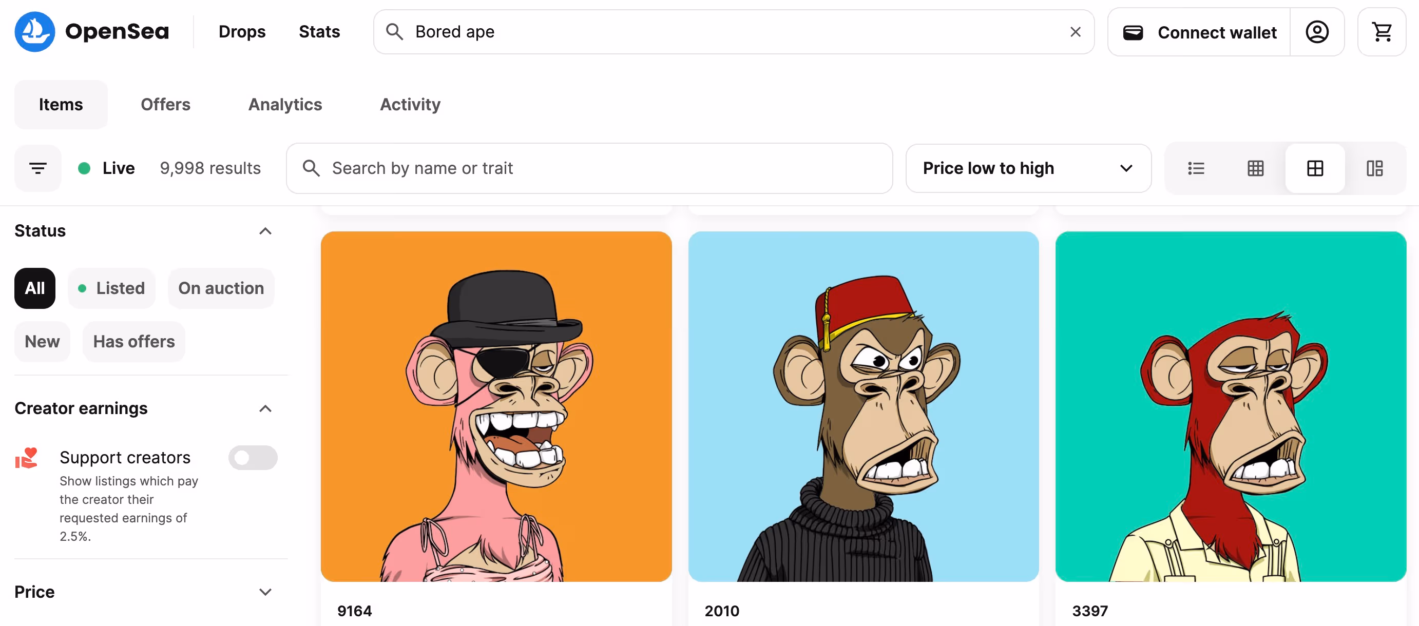 Bored Ape Yacht Club by Yuga Labs